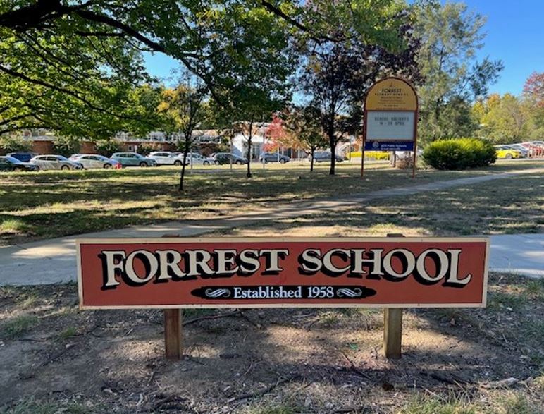Forrest School front sign