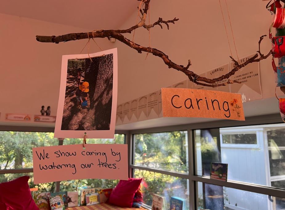 Caring artwork
